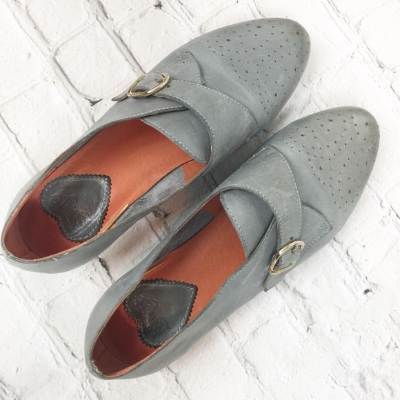 Latigo Shoes - Vintage inspired Latigo Folktale monk strap Sz 8.5